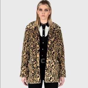 Straight To Hell Deville Fux Leopard Jacket